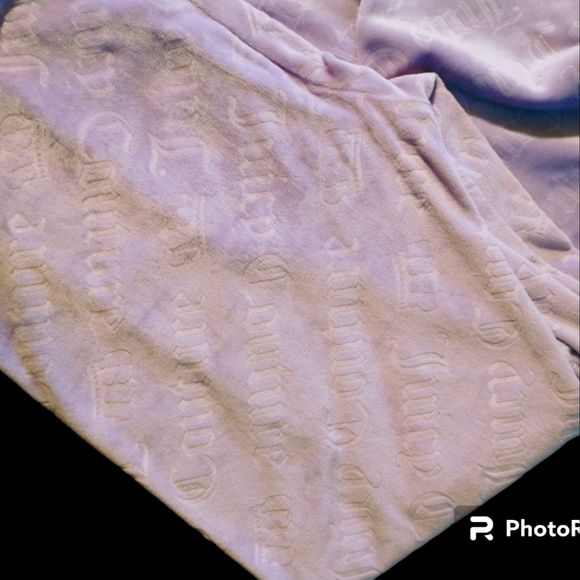 Girls Light Lavender Purple Juicy Couture Pajama Set Size 12 - Picture 5 of 5